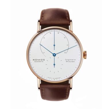 Unisex, Handaufzug, NOMOS Glashütte Lambda Roségold