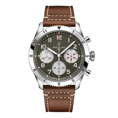 Unisex, Automatik, Breitling Classic AVI Chronograph 42 Curtiss Warhawk