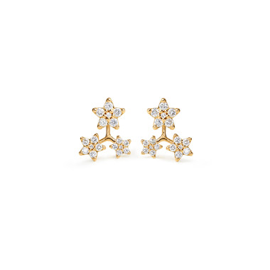         Gelbgold, Ohrringe, Ole Lynggaard Copenhagen Shooting Stars Ohrstecker