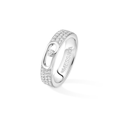         Weißgold, Ringe, Messika Move Joaillerie Ehering