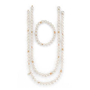 Halsschmuck, Roségold, Gellner MODERN CLASSICS Set (2 Colliers und 1 Armband)