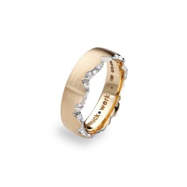 Ringe, Rotgold, Schmuckwerk Ring Alpenring