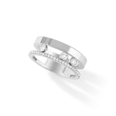 Ringe, Weißgold, Messika Move Romane Ring