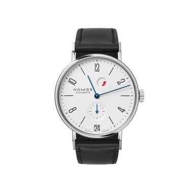 Herrenuhr, Handaufzug, NOMOS Glashütte Tangente Datum Gangreserve
