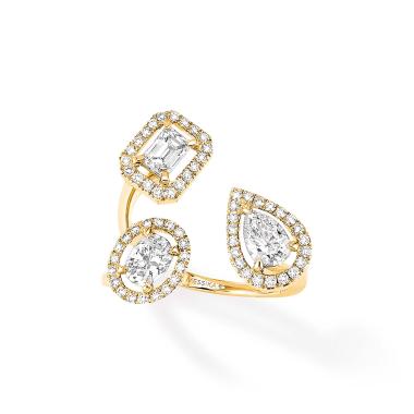 Ringe, Gelbgold, Messika My Twin Trilogy X3 Ring