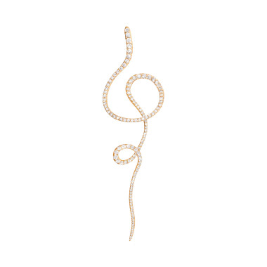 Ohrringe, Gelbgold, Ole Lynggaard Copenhagen Love Bands Ohrring einzeln