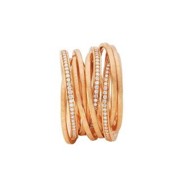Ringe, Rotgold, Schmuckwerk Saturn Ring
