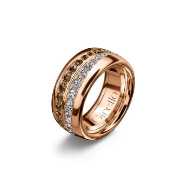 Ringe, Roségold, Girello Waves Ring