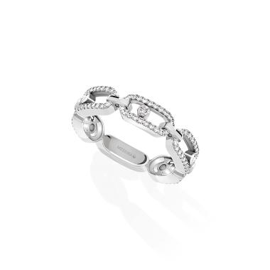 Ringe, Weißgold, Messika Move Uno Multi Ring