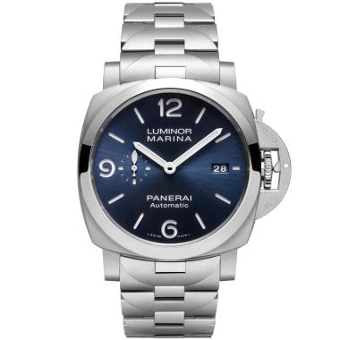 Herrenuhr, Automatik, Panerai Luminor Marina Specchio Blu - 44mm