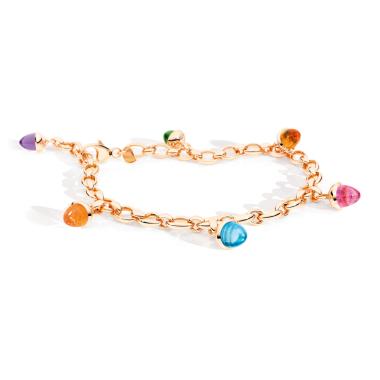 Roségold, Armschmuck, Tamara Comolli MIKADO Charm Candy Armband