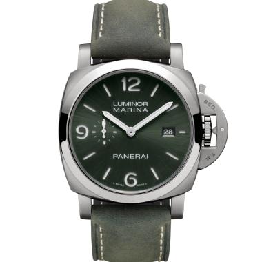 Herrenuhr, Automatik, Panerai Luminor Marina Titanio