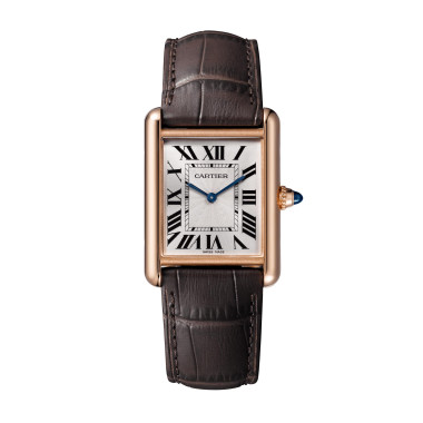         Damen- und Herrenuhr, Handaufzug, Cartier Tank Louis Cartier