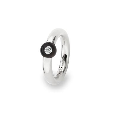 Ringe, Weißgold, Schmuckwerk Glasklar Ring