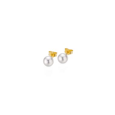 Ohrringe, Gelbgold, Gellner Basics Ohrstecker