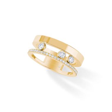Ringe, Gelbgold, Messika Move Romane Ring