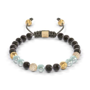 Armschmuck, Gelbgold, Shamballa Jewels Non-Braided Armband