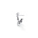 Tamara Comolli SNOWFLAKES Hoop Classic alternating Earrings - Bild 3