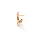 Tamara Comolli SNOWFLAKES Hoop Classic alternating Earrings - Bild 3