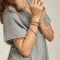 Tamara Comolli INDIA Armband mit Greywood Medium - Bild 2
