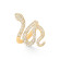 Ole Lynggaard Copenhagen Snakes Ring mittel mit Diamant-Pavé - Bild 3