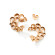 Tamara Comolli SNOWFLAKES Hoop Classic alternating Earrings - Bild 2