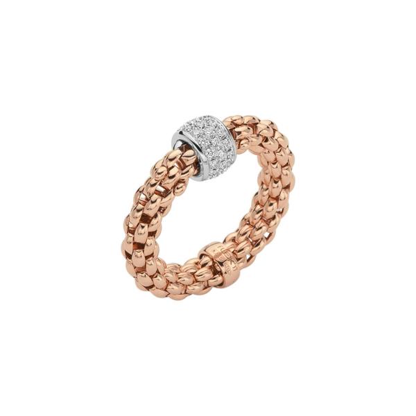 FOPE Flex'it Solo Ring (Ref: AN634PAVE_BR_L)
