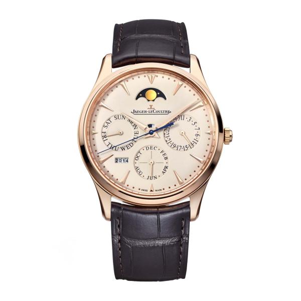 Herrenuhr, Jaeger-LeCoultre Master Ultra Thin Perpetual Rotgold