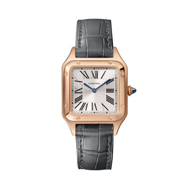        Damenuhr, Quarzwerk, Cartier Santos-Dumont