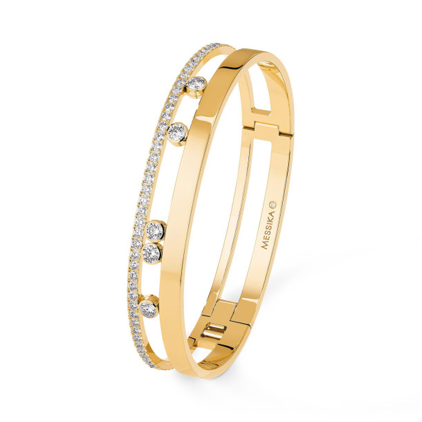        Gelbgold, Armschmuck, Messika Move Romane GM Armspange