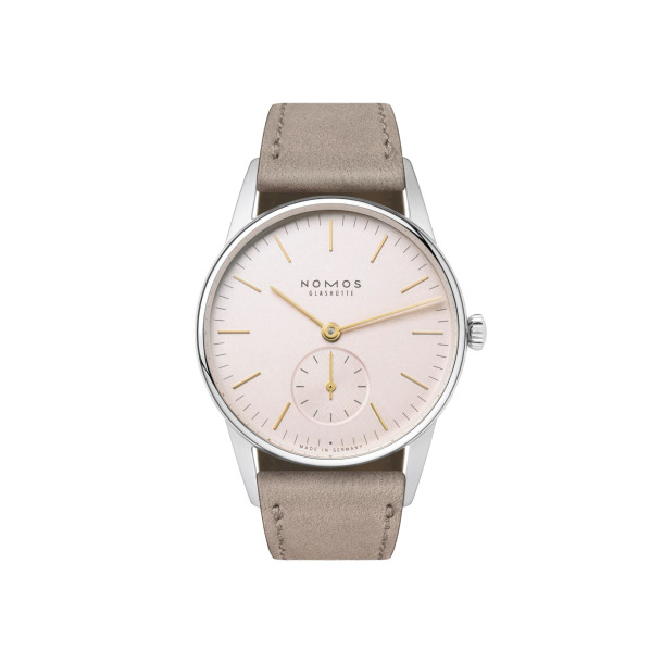         Damenuhr, Handaufzug, NOMOS Glashütte Orion 33 rosé