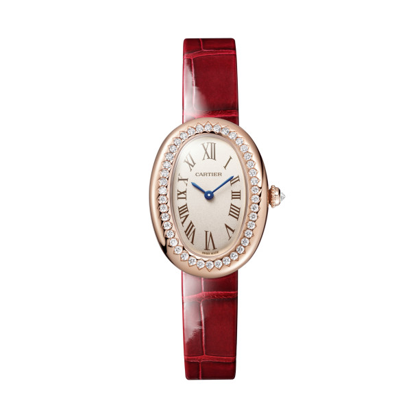         Damenuhr, Quarzwerk, Cartier Baignoire