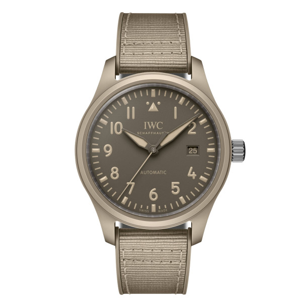         Damen- und Herrenuhr, Automatik, IWC Schaffhausen Pilot's Watch Automatic 41 TOP GUN Mojave Desert