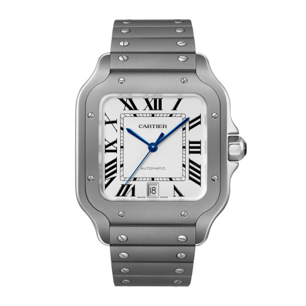         Damen- und Herrenuhr, Automatik, Cartier Santos de Cartier