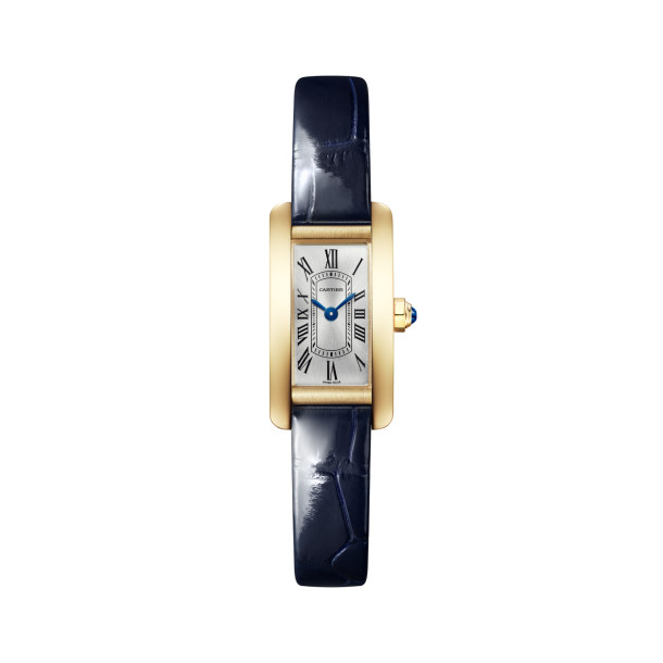         Damenuhr, Quarzwerk, Cartier Tank Américaine