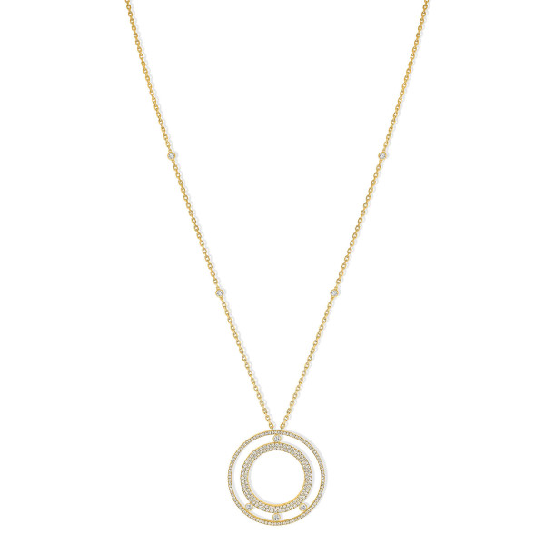         Gelbgold, Halsschmuck, Messika Lange Move Romane Halskette