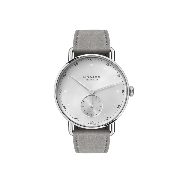         Damenuhr, Handaufzug, NOMOS Glashütte Metro 33 all silver