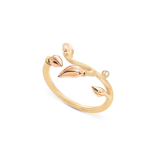         Gelbgold, Ringe, Ole Lynggaard Copenhagen Blooming Ring