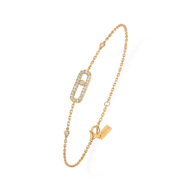         Gelbgold, Armschmuck, Messika Move Uno Pavé Armband