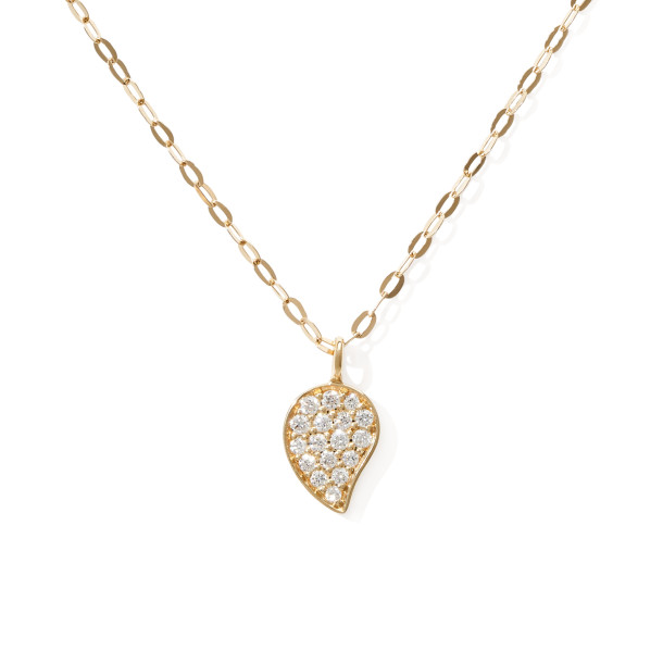         Gelbgold, Halsschmuck, Tamara Comolli SPARKLE Drop Halskette