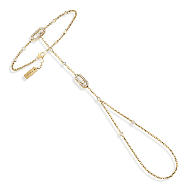         Gelbgold, Armschmuck, Messika Move Uno Handkette