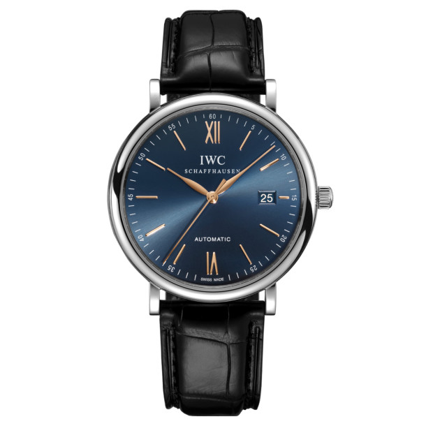         Damen- und Herrenuhr, Automatik, IWC Schaffhausen Portofino Automatic
