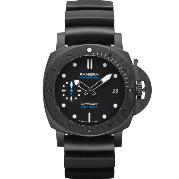         Damen- und Herrenuhr, Automatik, Panerai Submersible Carbotech™