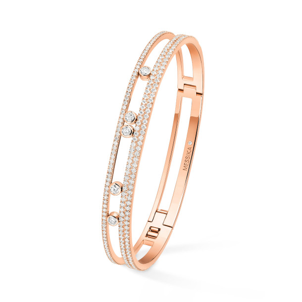         Roségold, Armschmuck, Messika Move Romane Armreif