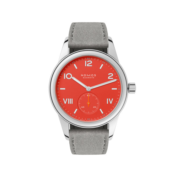         Damen- und Herrenuhr, Handaufzug, NOMOS Glashütte Nomos Campus Nonstop Red