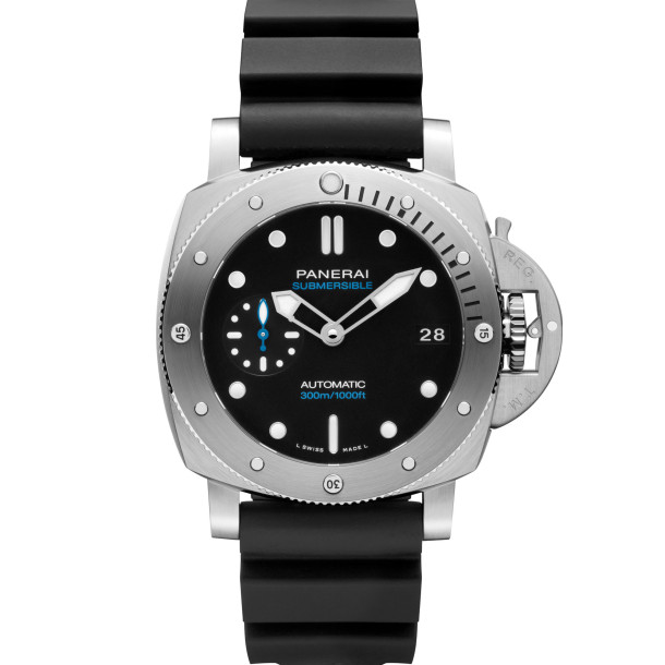         Damen- und Herrenuhr, Automatik, Panerai Submersible 