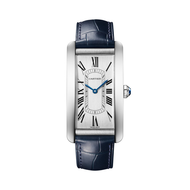         Damen- und Herrenuhr, Automatik, Cartier Tank Américaine