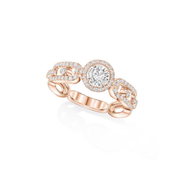         Roségold, Ringe, Messika Move Link Solitär Ring