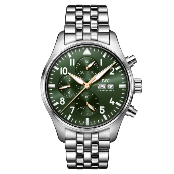         Herrenuhr, Automatik, IWC Schaffhausen Pilot's Watch Chronograph