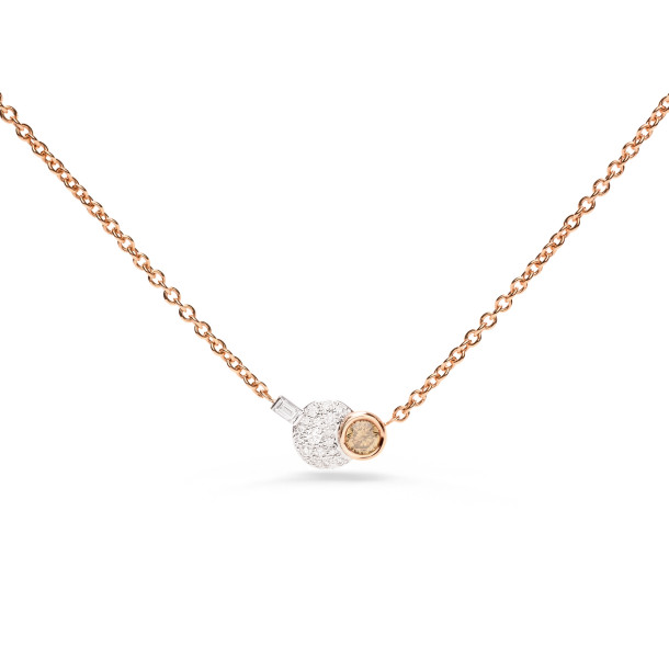         Roségold, Halsschmuck, Pomellato Sabbia Halskette